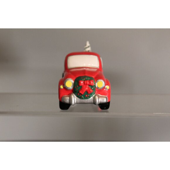 Dept 56 Heritage Village Collection North Pole Series Red Truck Hand-painted - Picture 7 of 10